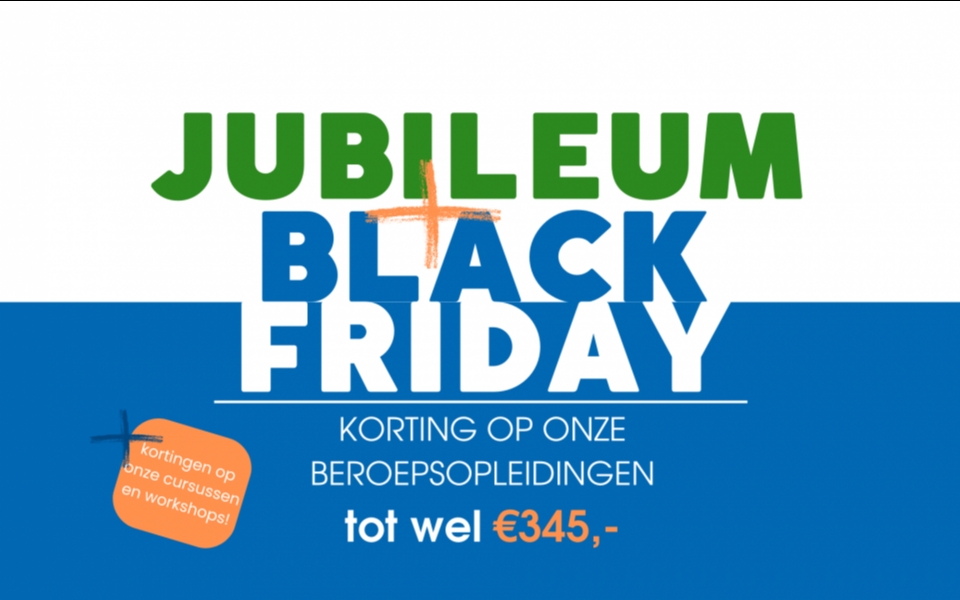 Black friday en jubileum